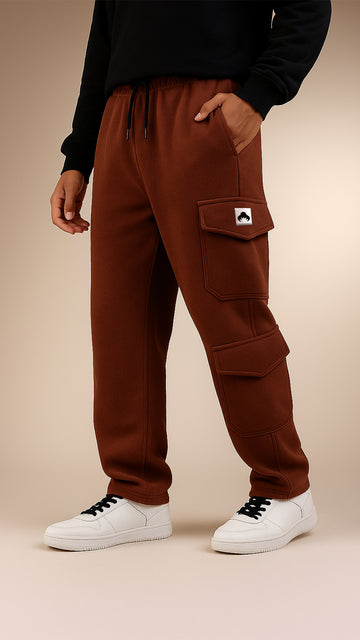 BROWN CARGO TROUSER