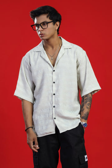 SANDSTONE BEIGE OVERSIZED SHIRT