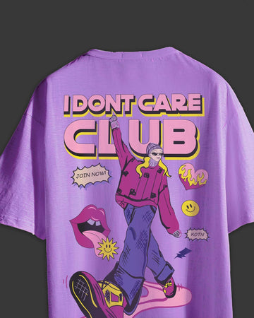 DON’T CARE CLUB OVERSIZED T-SHIRT