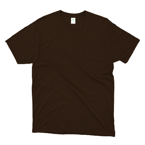 Brown Plain T Shirt