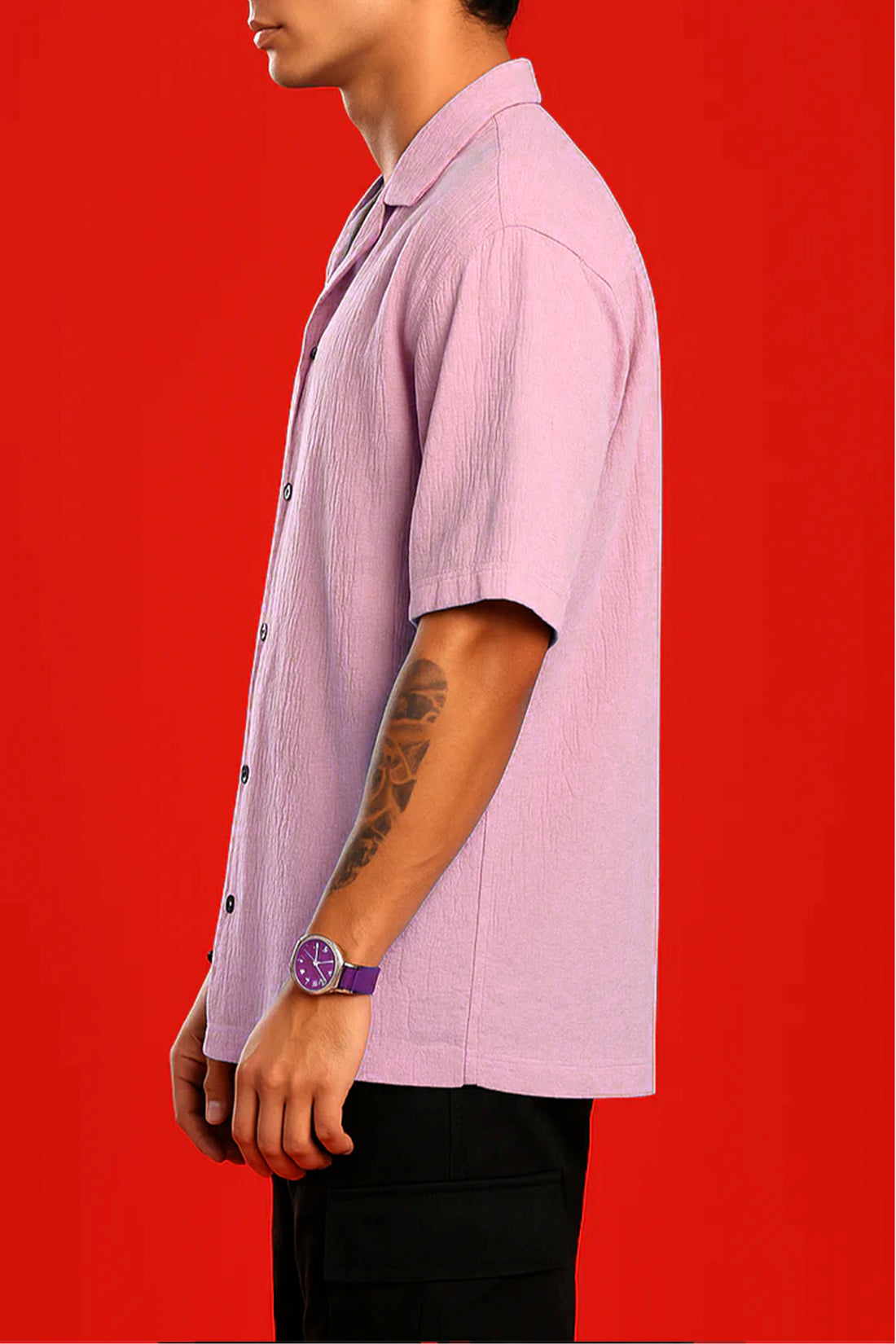 CINDER FADE OVERSIZED SHIRT