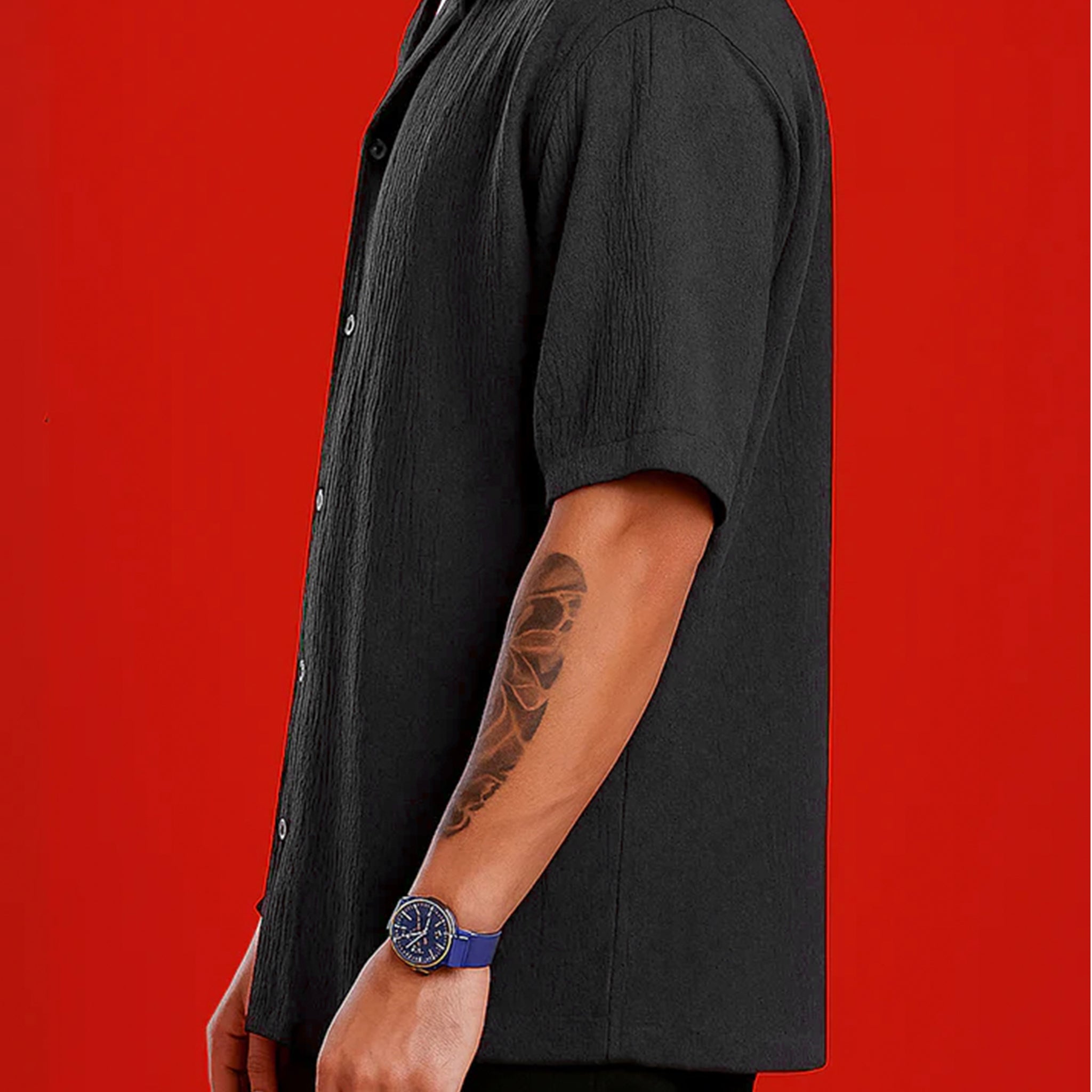 VOID GRAY OVERSIZED SHIRT