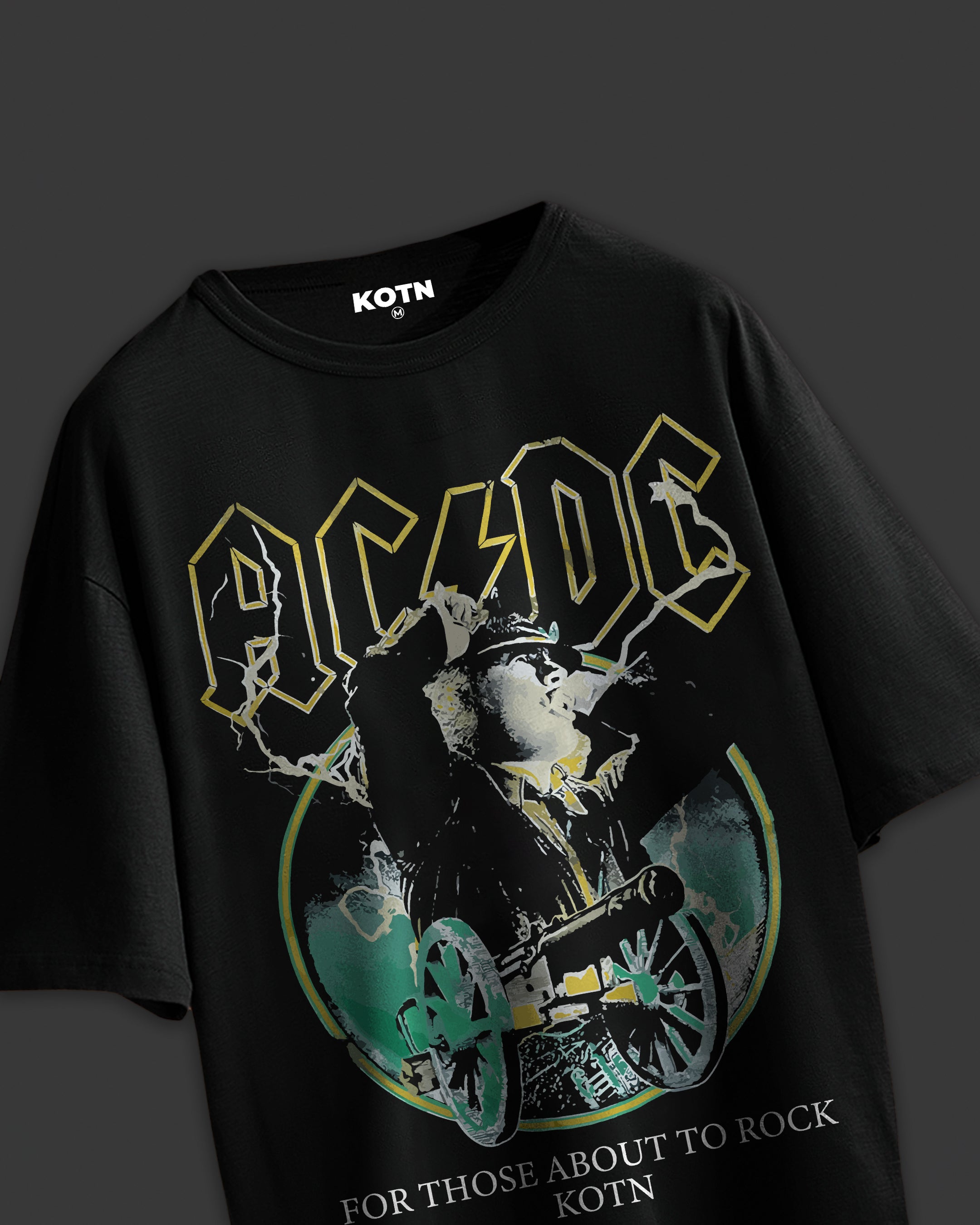 AC/DC OVERSIZED T-SHIRT - Kotton Fruit