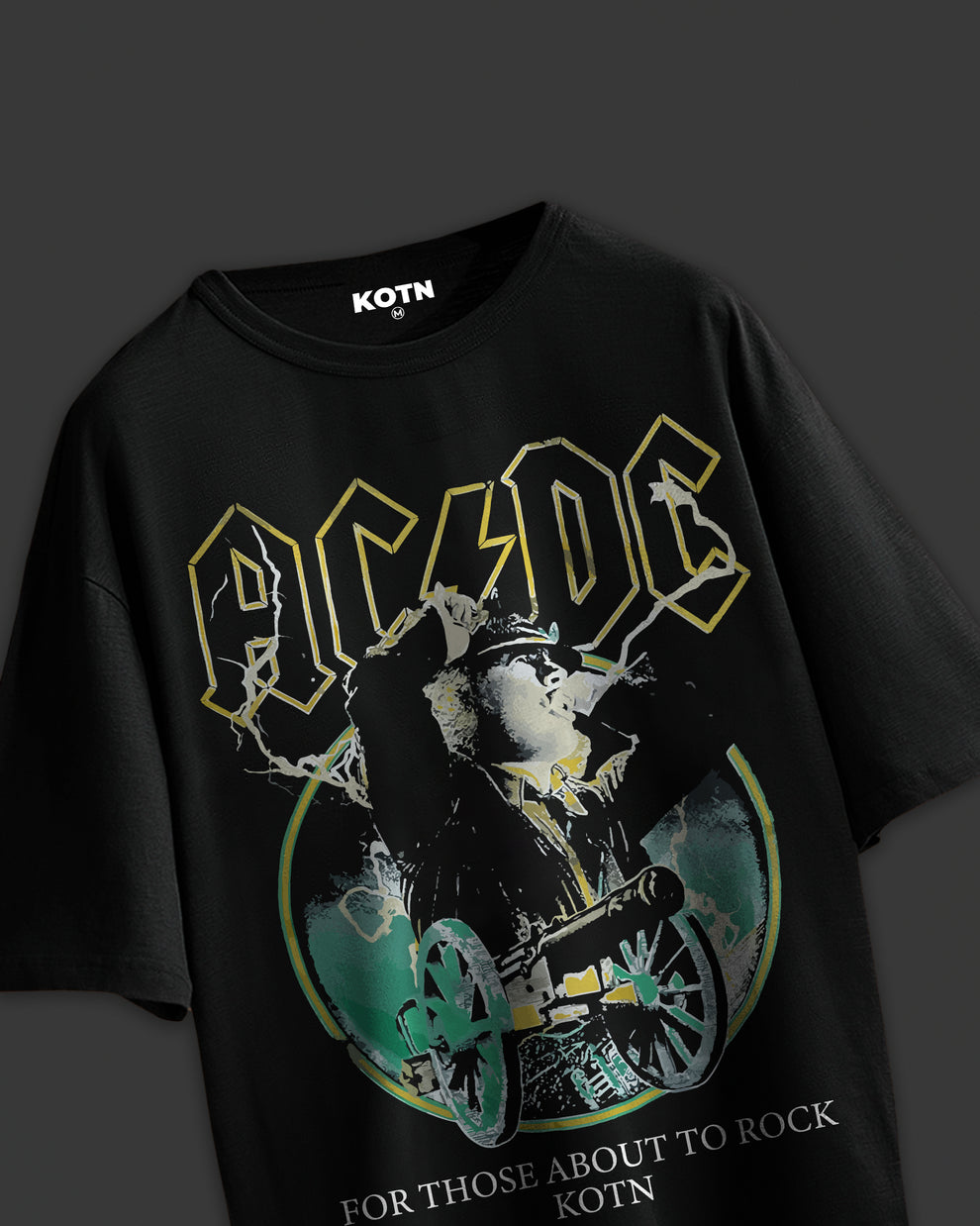 AC/DC OVERSIZED T-SHIRT - Kotton Fruit