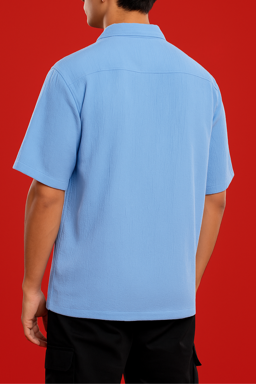 IRONCLAD BLUE OVERSIZED SHIRT