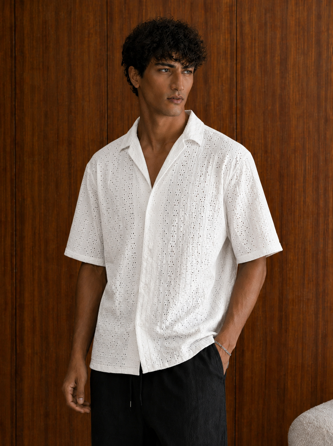 EDEN WHITE OVERSIZED SHIRT