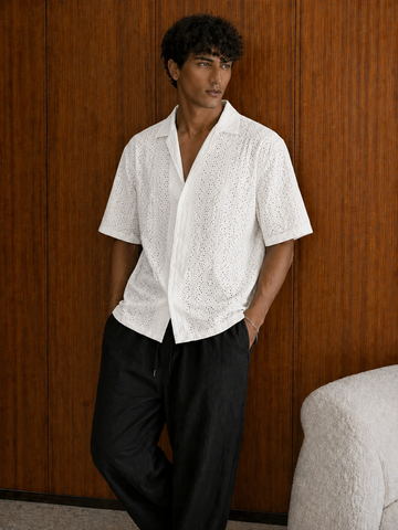 EDEN WHITE OVERSIZED SHIRT