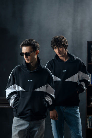 TIMELESS BLOCK OVERSIZED HOODIE