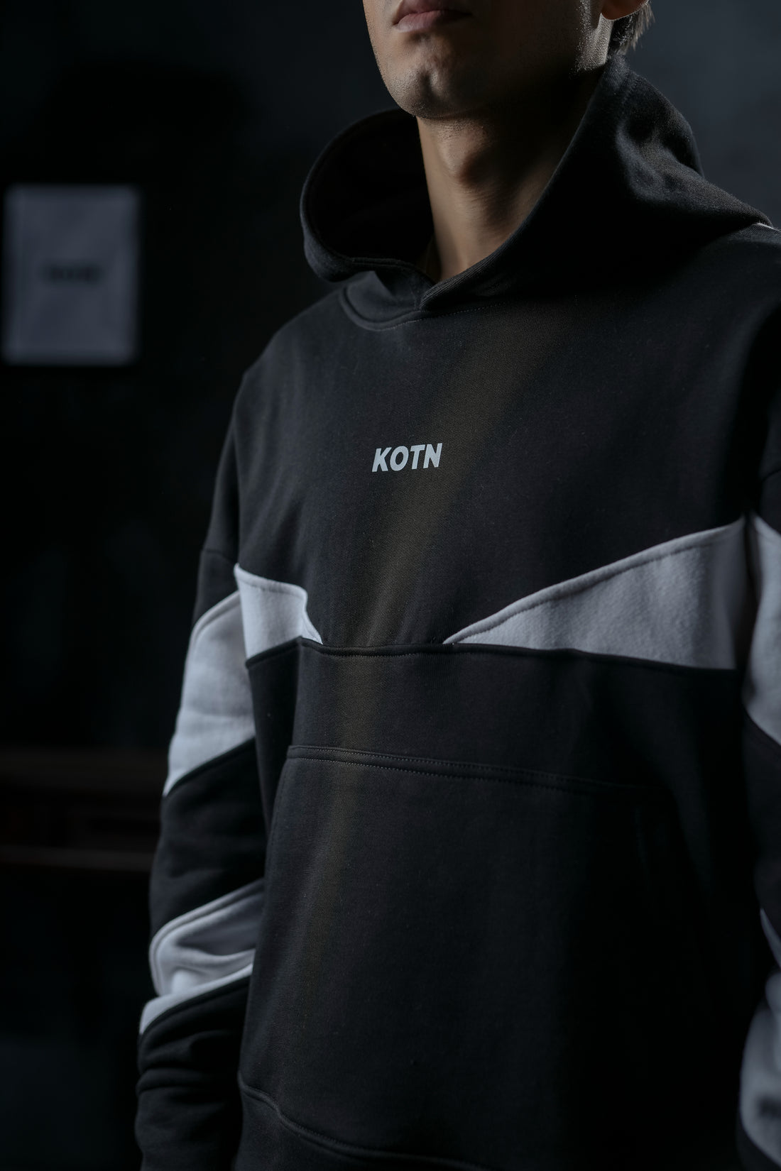 TIMELESS BLOCK OVERSIZED HOODIE