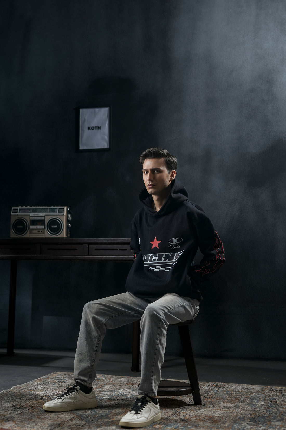 KOTN RACING OVERSIZED HOODIE