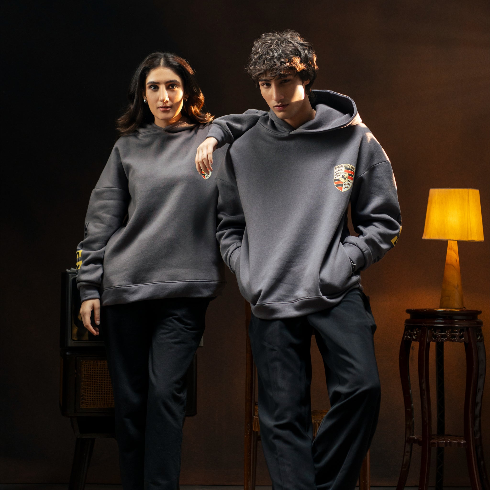 PORSCHE OVERSIZED HOODIE