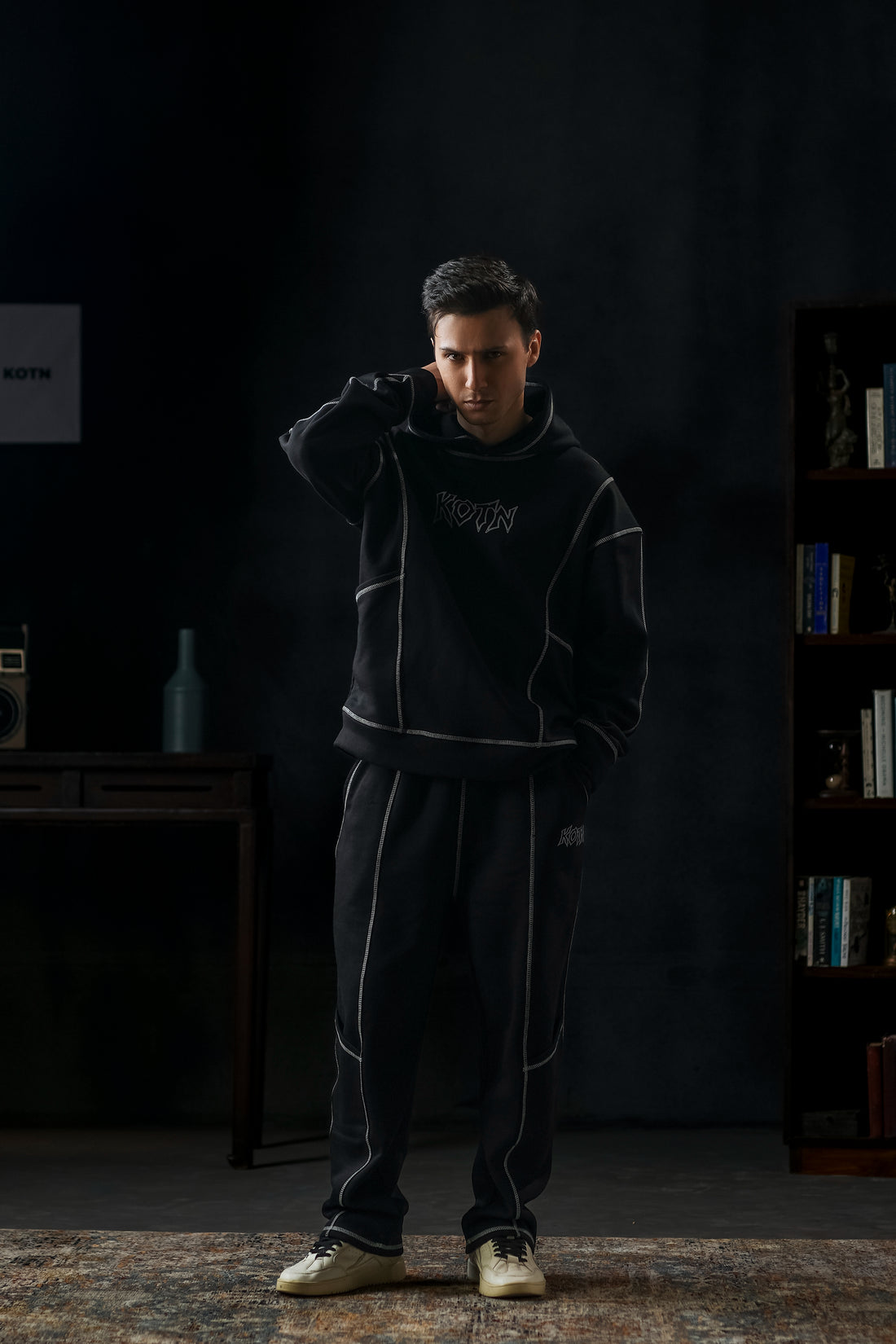 THREAD THEORY OVERSIZED HOODIE