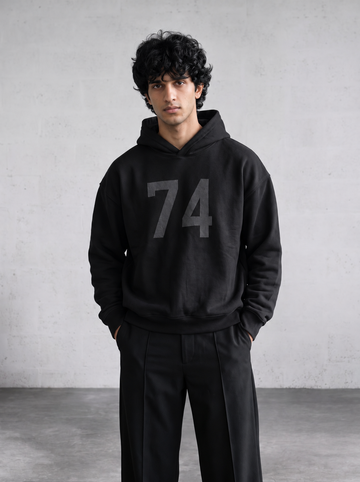 MIDNIGHT 74 OVERSIZED HOODIE