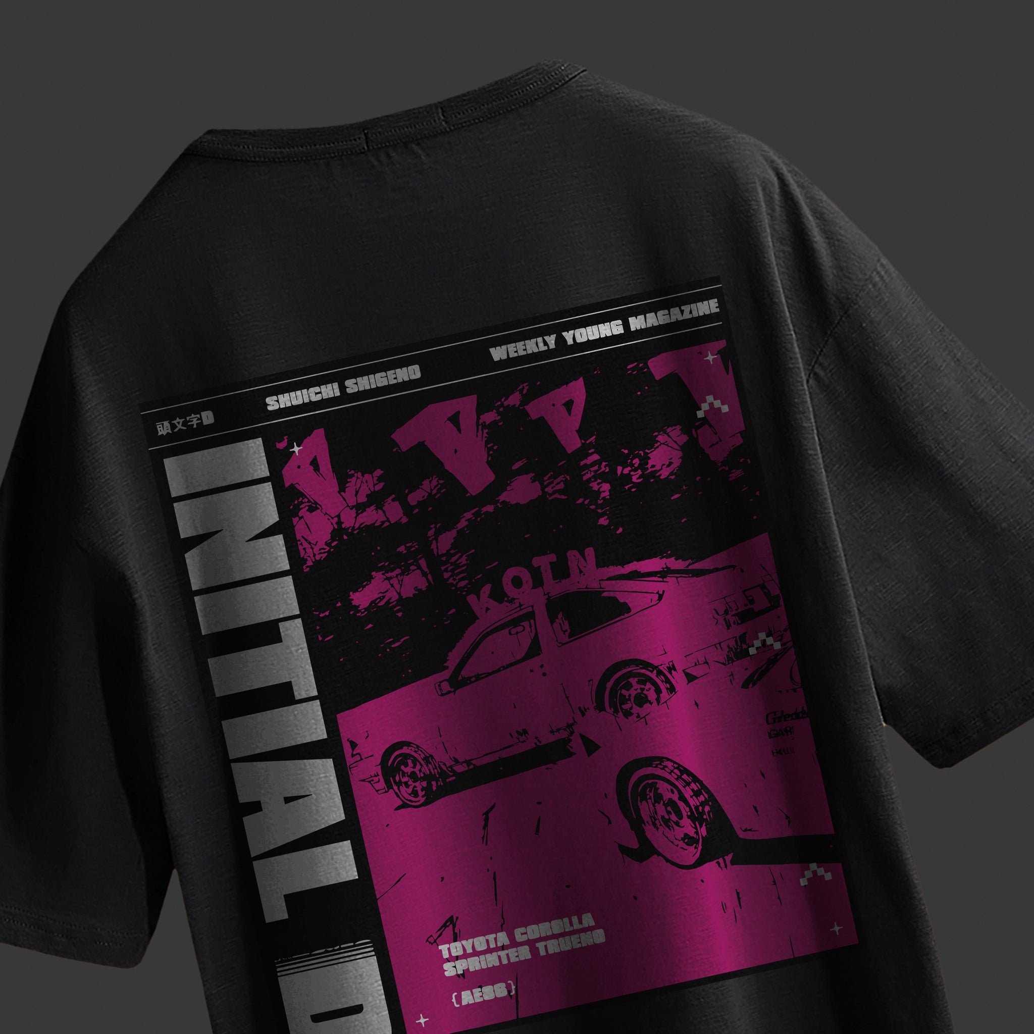 INITIAL OVERSIZED T-SHIRT