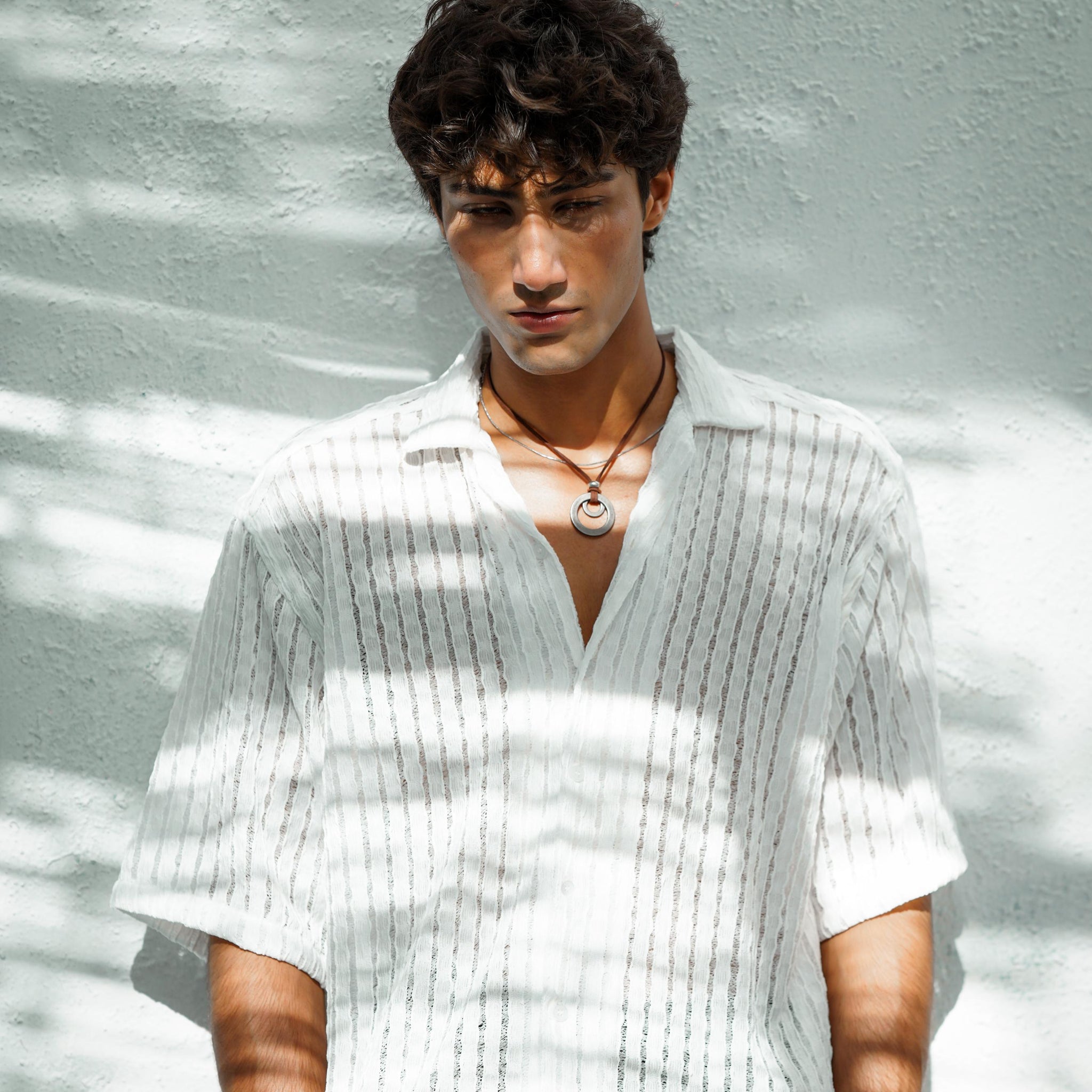 BIANCO WHITE OVERSIZED SHIRT