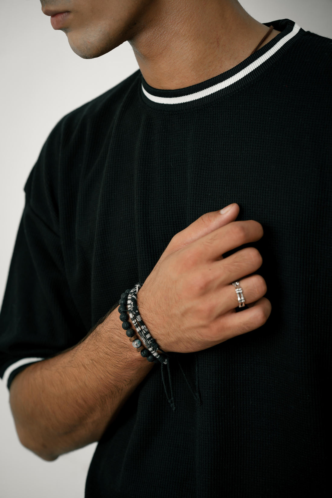 EDGE BLACK OVERSIZED T-SHIRT