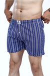 Navy Blue Stripe Boxer Short