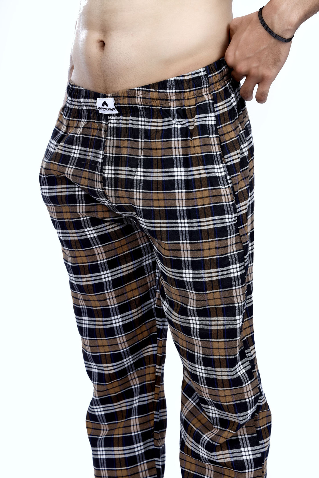 Brown Check Pajama - Unisex