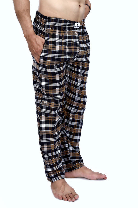 Brown Check Pajama - Unisex