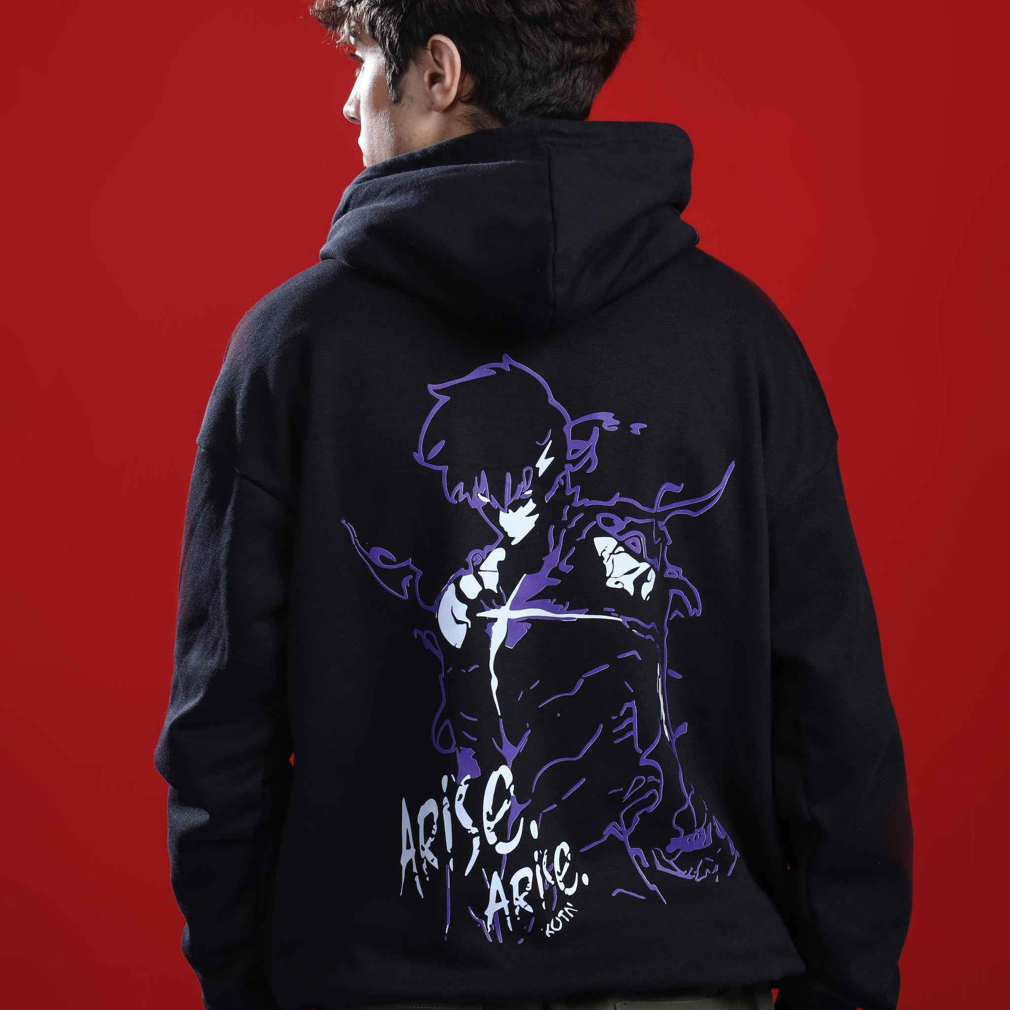 SHADOW MONARCH OVERSIZED HOODIE