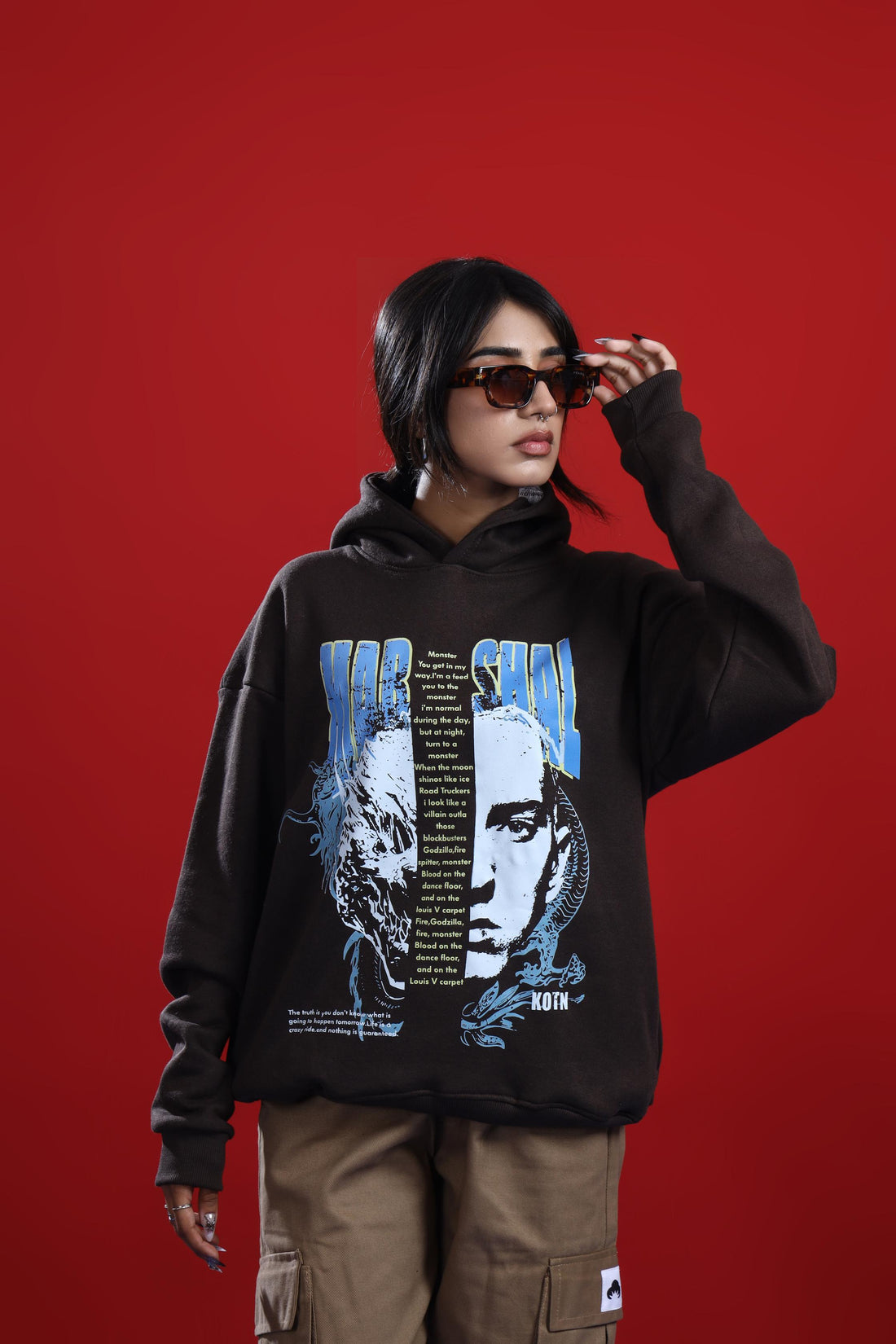 MARSHALL OVERSIZED HOODIE