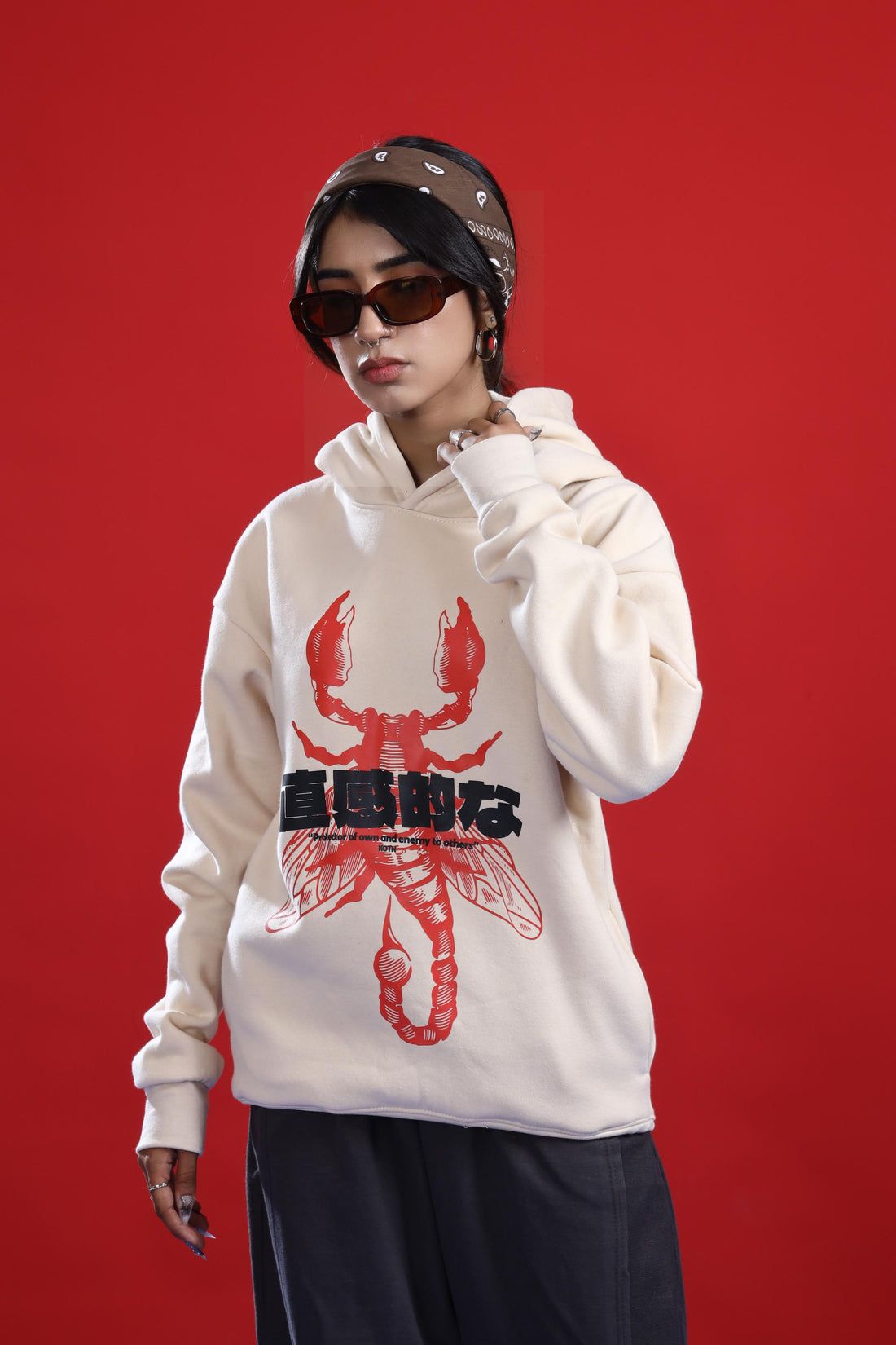 SCORPION OVERSIZED HOODIE