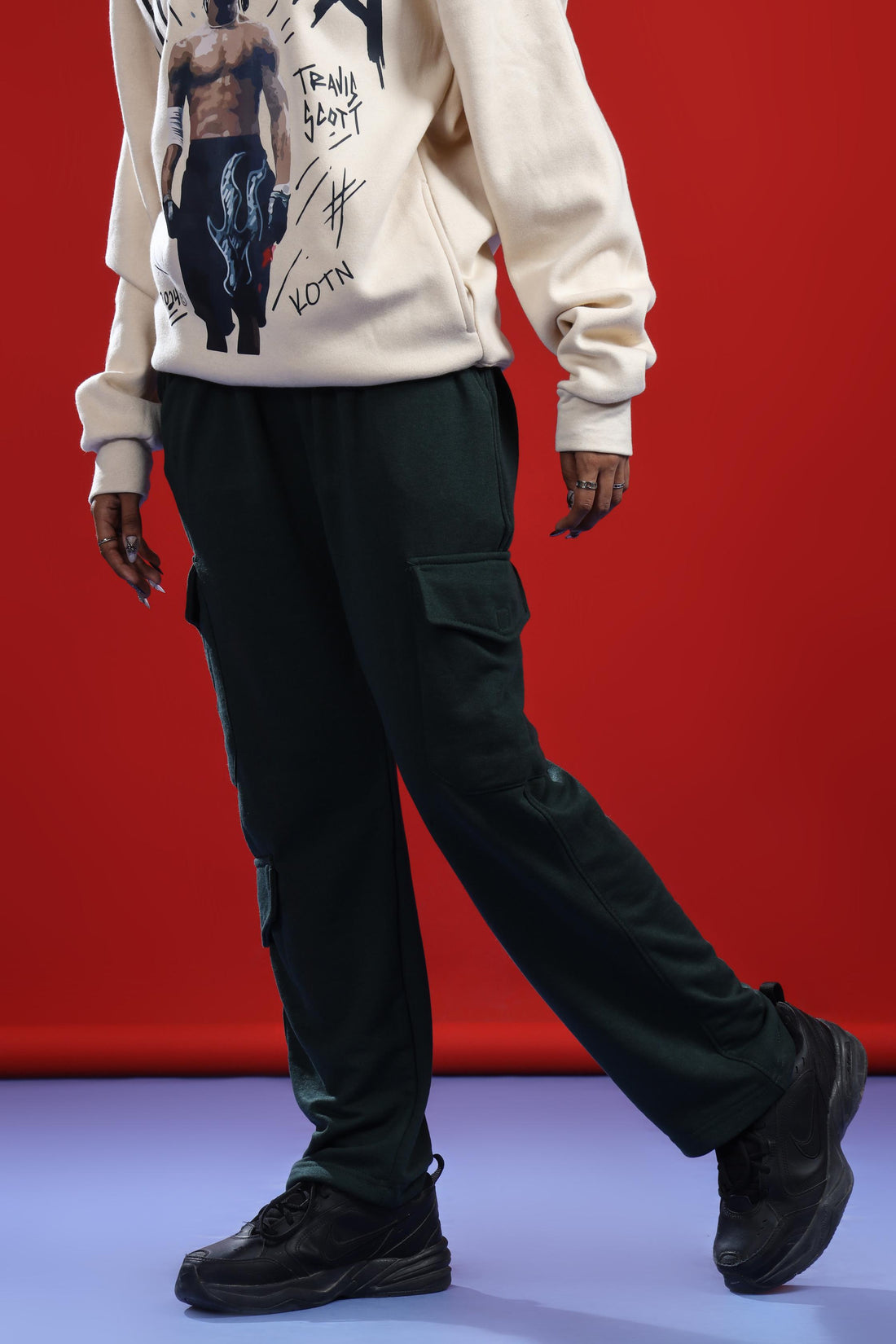 GREEN CARGO TROUSER