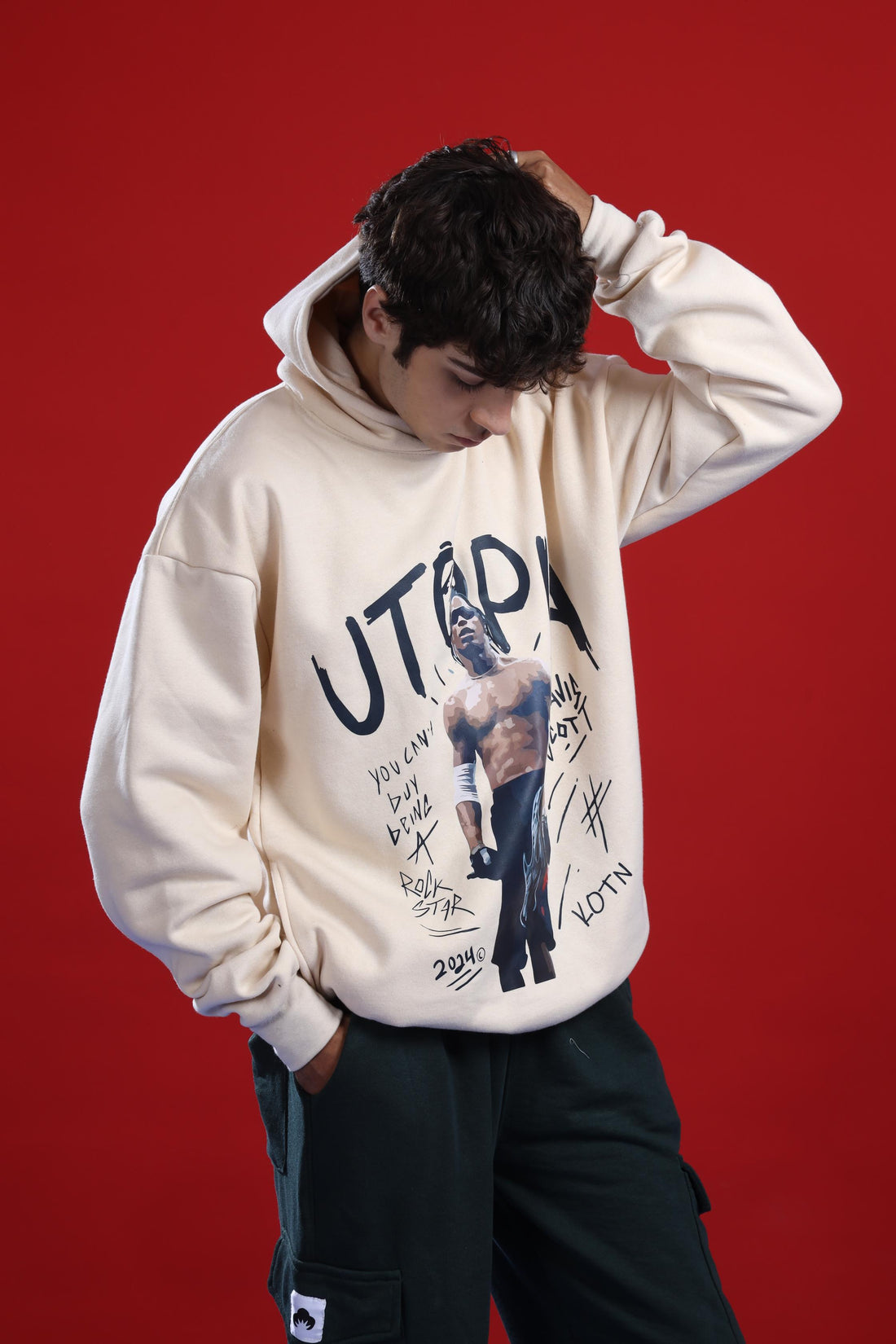 UTOPIA OVERSIZED HOODIE
