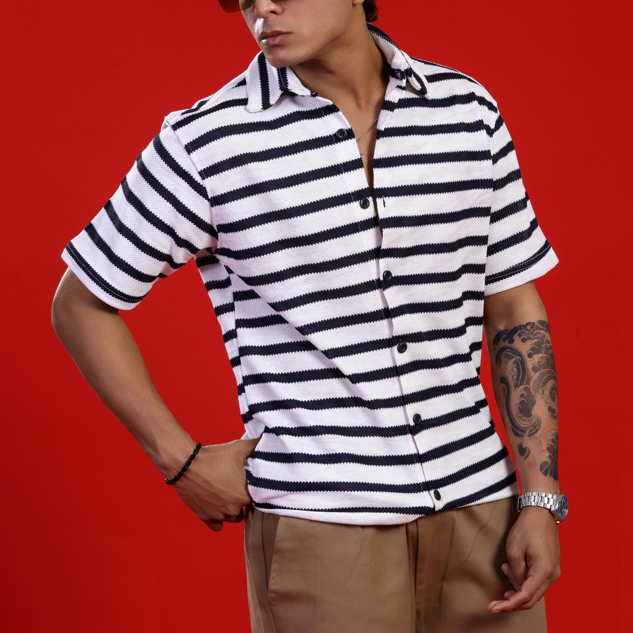 MONOSTRIPE OLD MONEY SHIRT