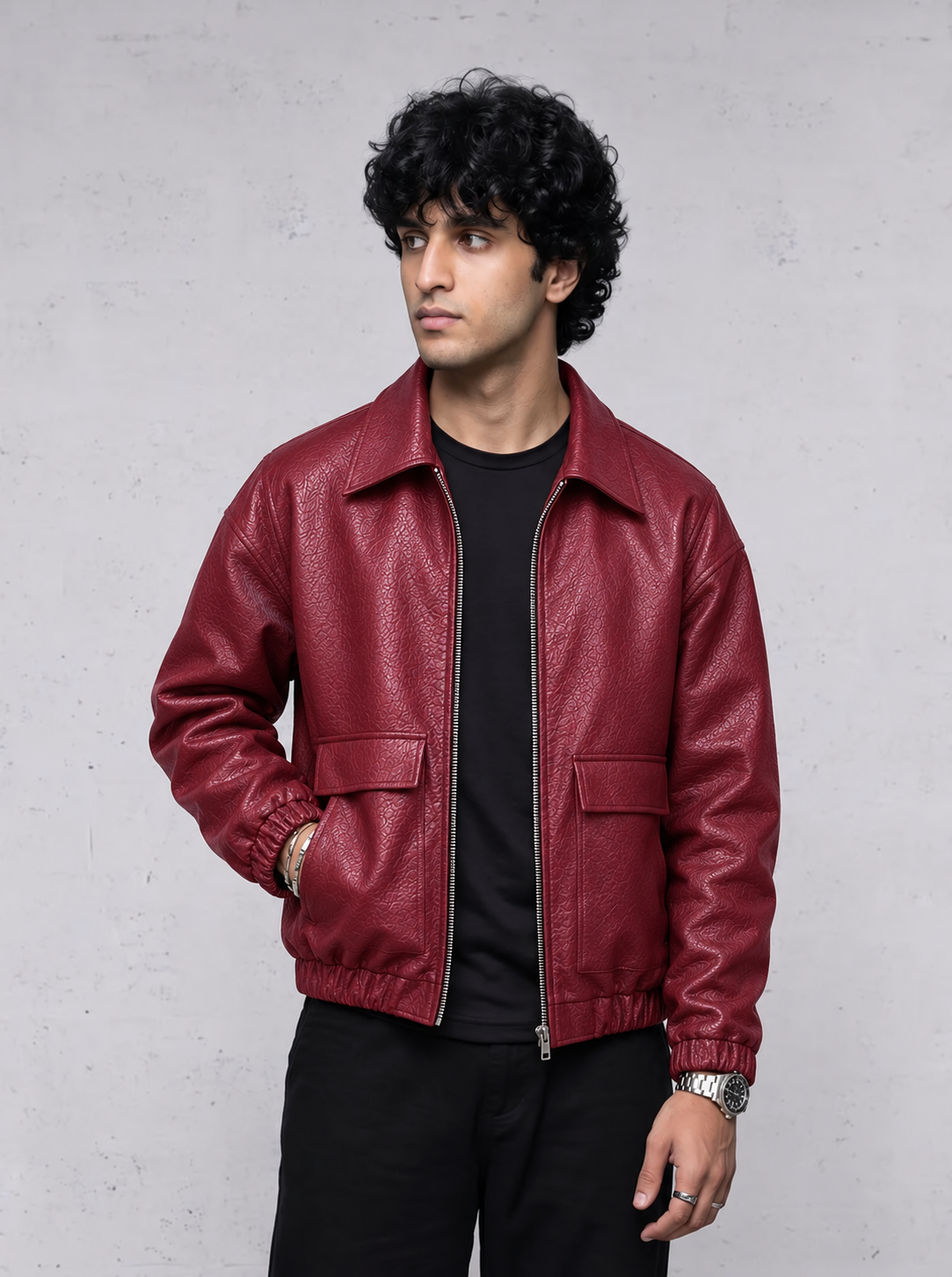 KOTN UNDERGROUND LEATHER JACKET (COMING SOON)