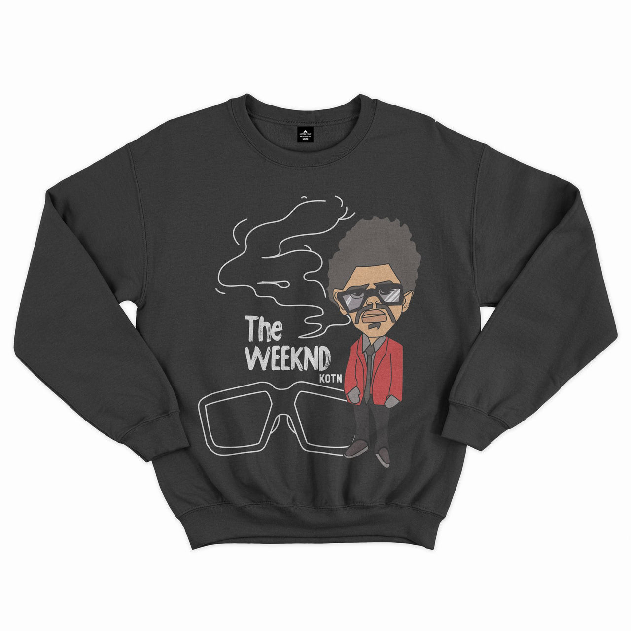 WEEKEND Black Graphic Sweatshirt