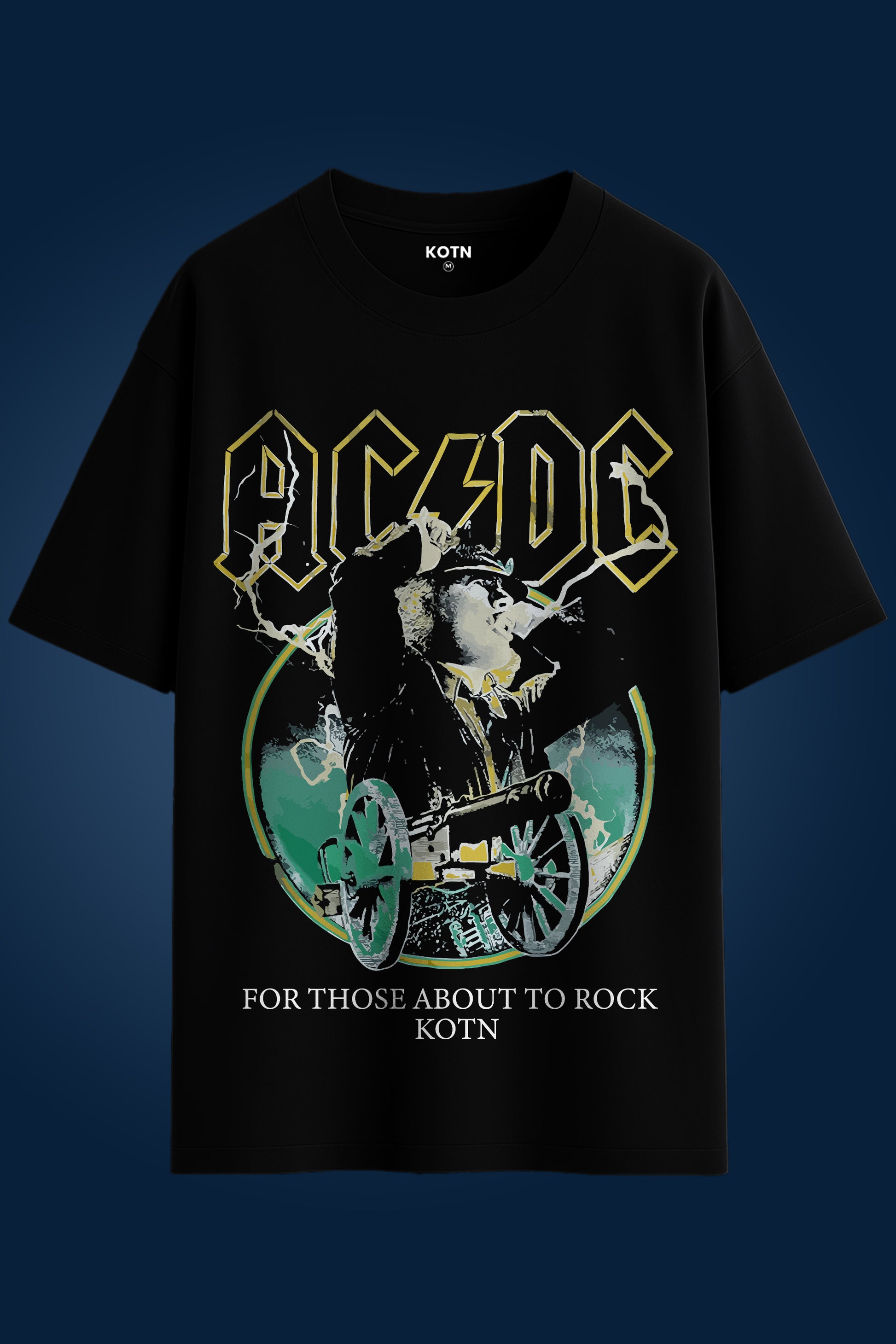 AC/DC OVERSIZED T-SHIRT - Kotton Fruit