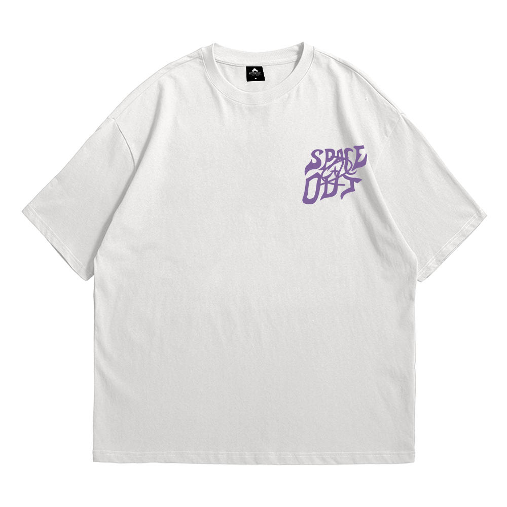 Astro Phile White Oversize Tee