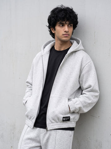 ASH ESSENTIAL ZIPPER HOODIE