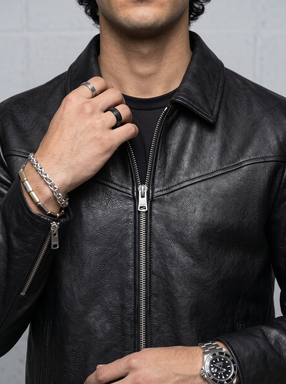 KOTN LEGACY FAUX LEATHER JACKET (COMING SOON)