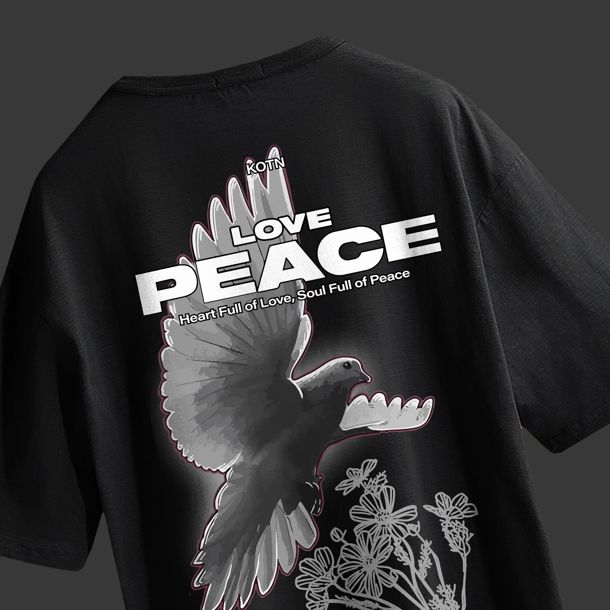 PEACE OVERSIZED T-SHIRT