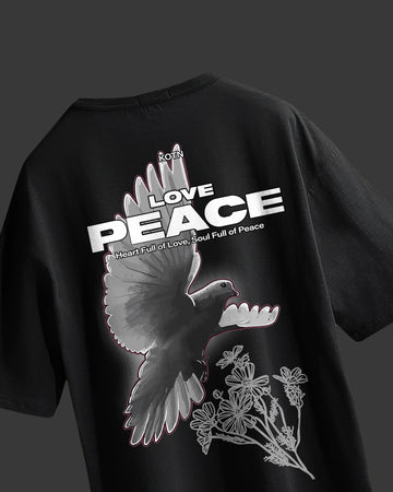 PEACE OVERSIZED T-SHIRT