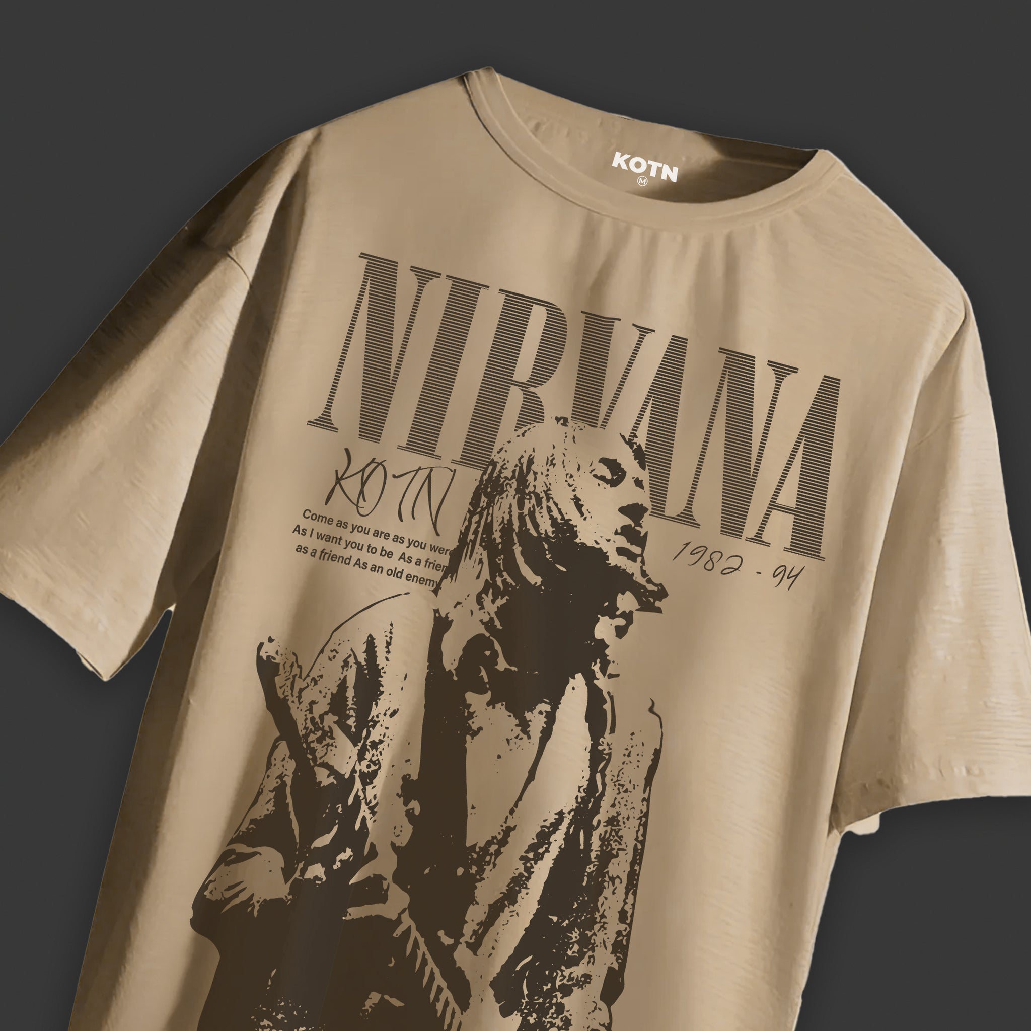 NIRVANA OVERSIZED T-SHIRT