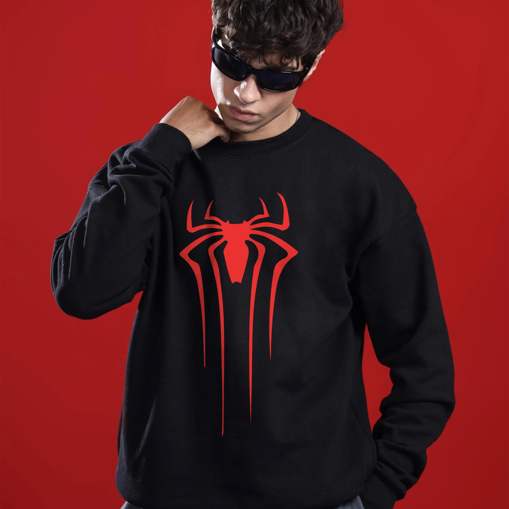SPIDERMAN OVERSIZED SWEATSHIRT