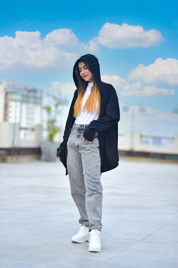 Black Fleece Long Coat