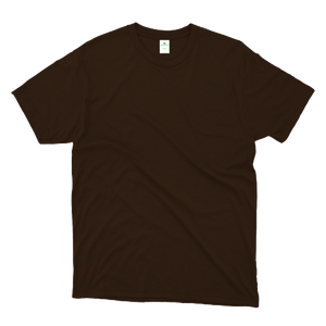 Brown Plain T-Shirt - Kotton Fruit | Online Clothing Store for Men & Women