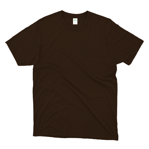 Brown Plain T-Shirt - Kotton Fruit | Online Clothing Store for Men & Women