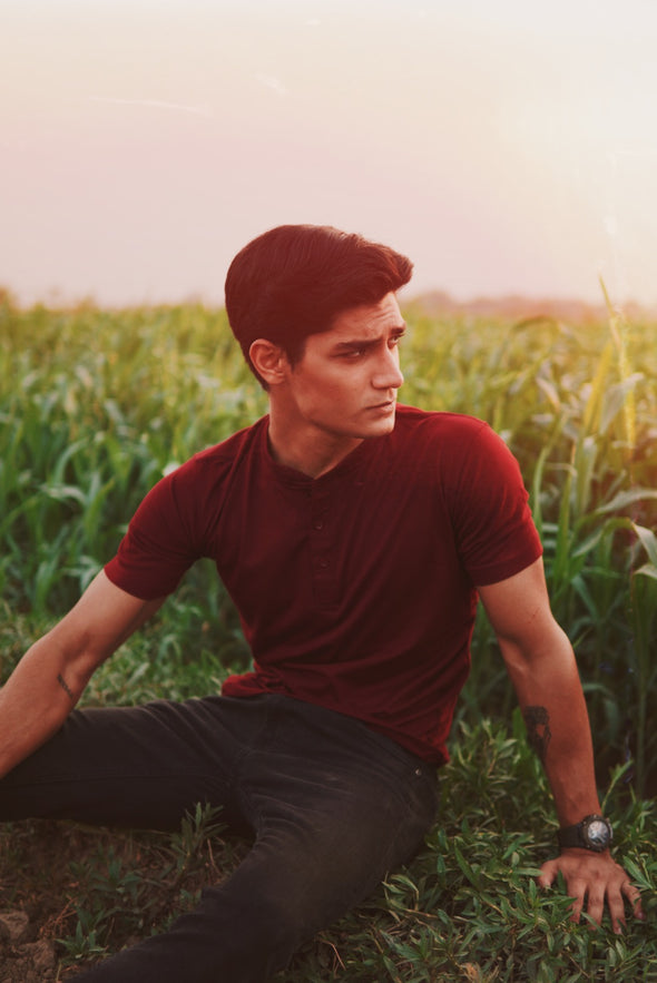 Bundle of 4 Henley T-Shirts