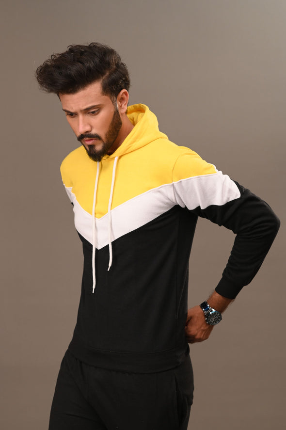 Color Block Hoodie - Men