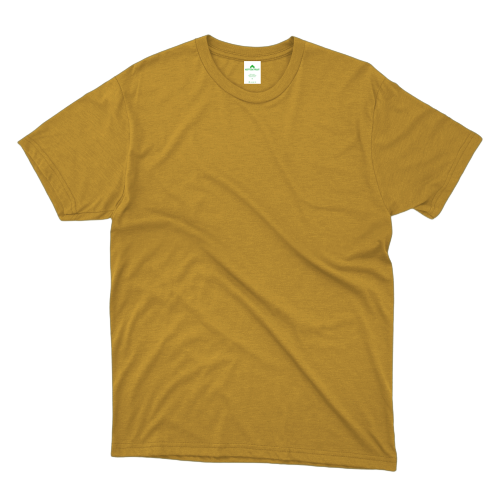 Mustard Plain T-Shirt - Kotton Fruit | Online Clothing Store for Men & Women