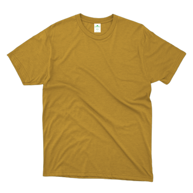 Mustard Plain T-Shirt - Kotton Fruit | Online Clothing Store for Men & Women