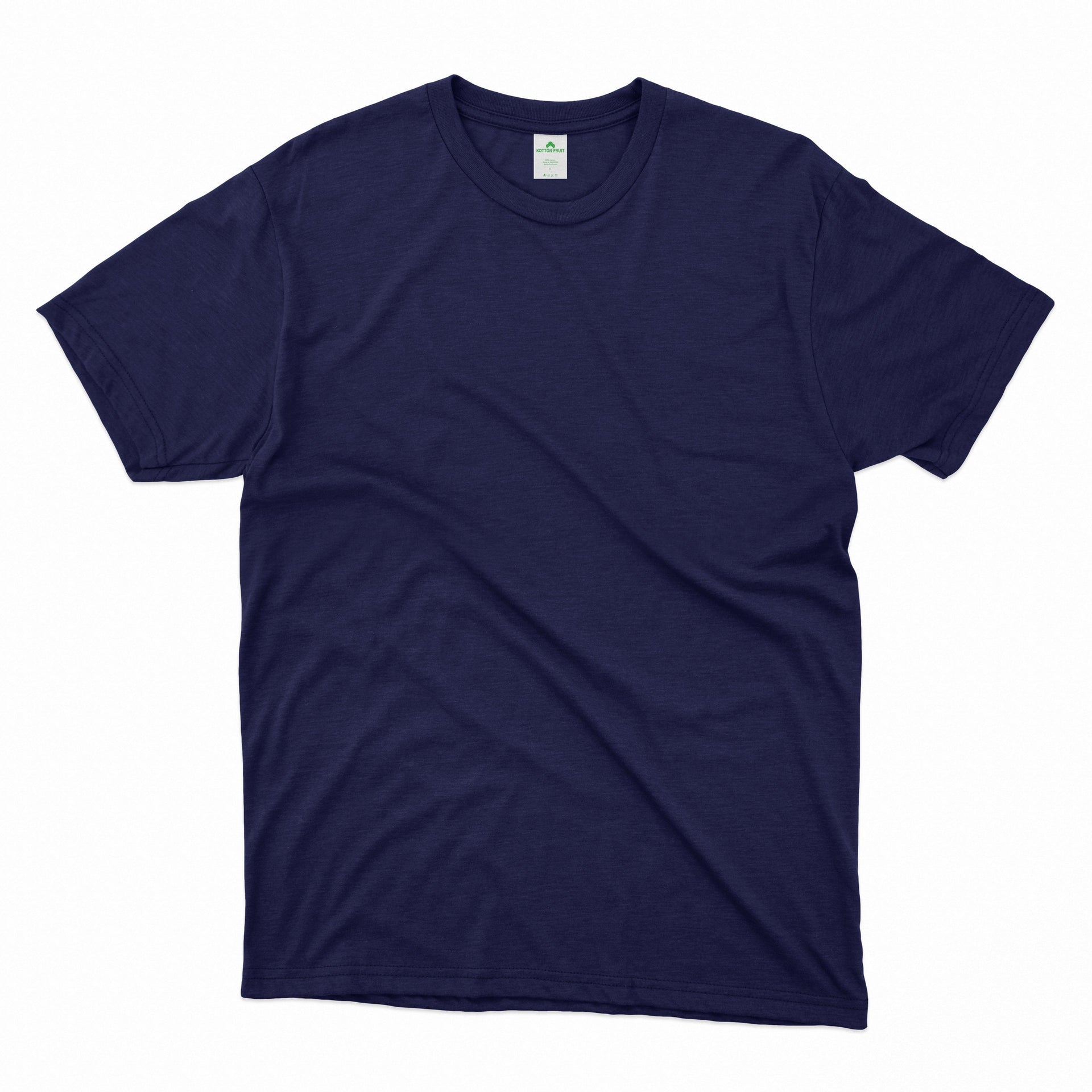 Navy Blue Plain T-Shirt | Online Clothing Store | Kotton Fruit